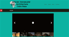 Desktop Screenshot of africavernaculararchitecture.com